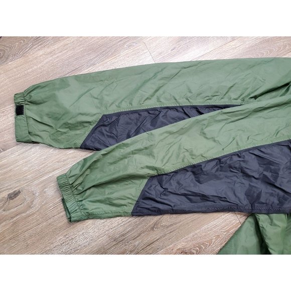 Guide Series Waterproof Men's 2XL Green Jacket Raincoat Vented Hood Zip Pockets - Picture 9 of 11